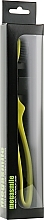 Loop Black Whitening Toothbrush, yellow - Megasmile — photo N1