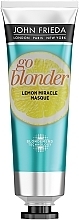 Strengthening Mask for Weak Hair - John Frieda Sheer Blonde Go Blonder Lemon Miracle — photo N1