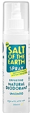 Fragrances, Perfumes, Cosmetics Natural Crystal Deodorant Spray - Salt of the Earth Natural Deodorant Spray