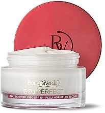 Face Cream - Bottega Verde Goji Perfect Intensive Anti-Wrinkle And Antioxidant Treatment SPF15 — photo N1