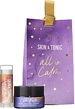Fragrances, Perfumes, Cosmetics Set - Skin&Tonic All Is Calm (lip/balm/4,3g + balm/20g)