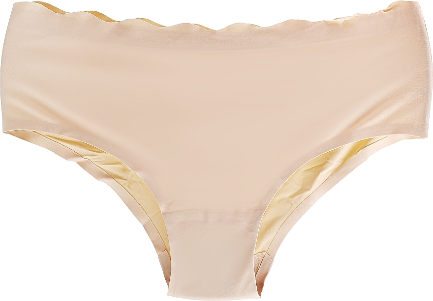 Women Seamless Bikini, beige - Moraj — photo N1