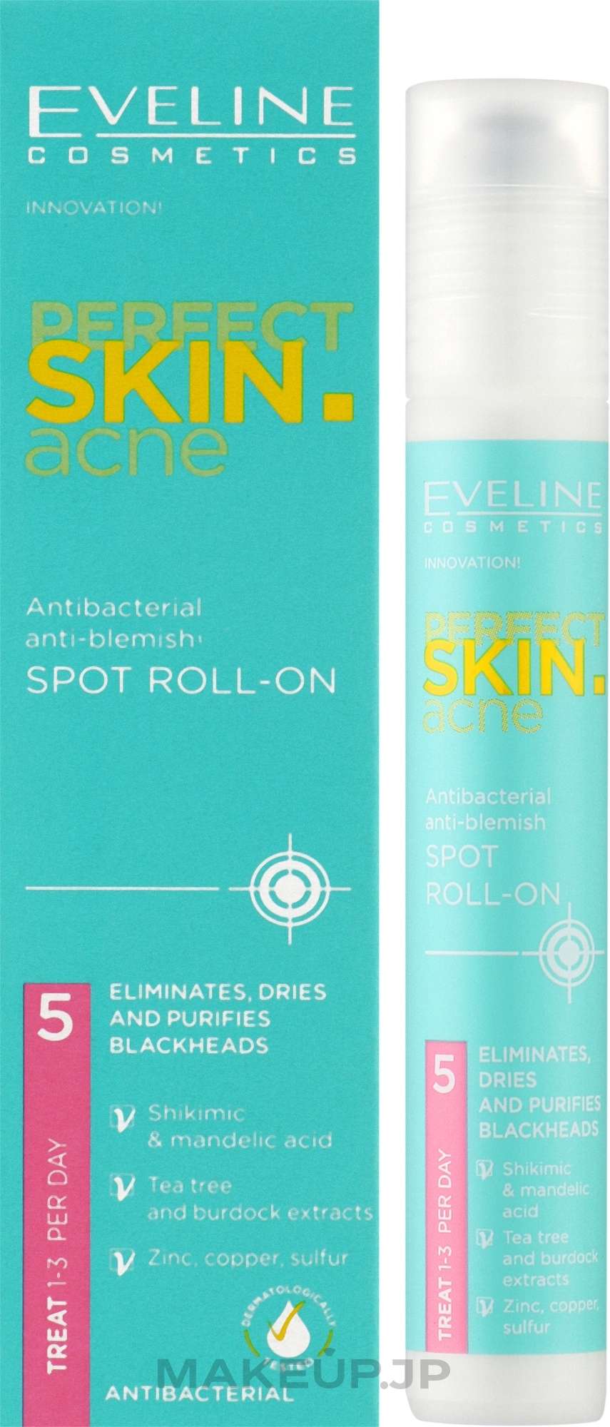 Anti-Imperfection Spot Roller - Eveline Cosmetics Perfect Skin.Acne Face Roll — photo 15 ml