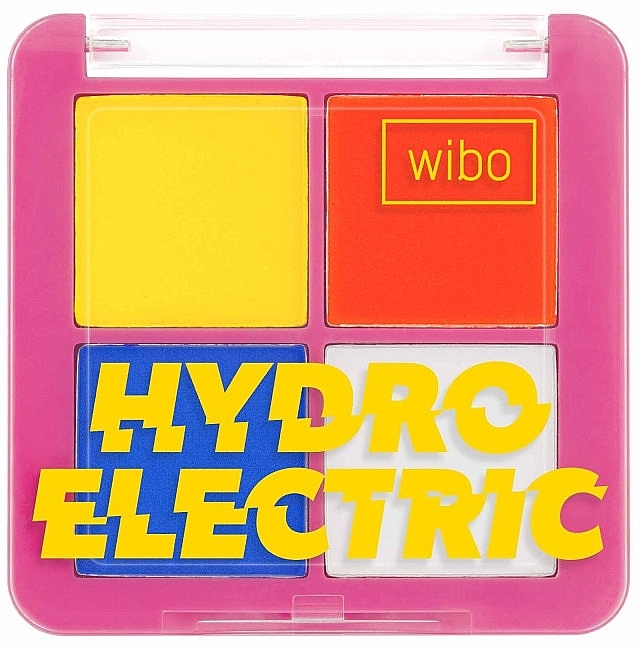 ネオンのアイライナーと顔 - Wibo Hydro Electric Water Eyeliner — photo N1