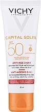 Fragrances, Perfumes, Cosmetics Facial Sun Cream - Vichy Ideal Soleil Anti-Agening Care SPF50