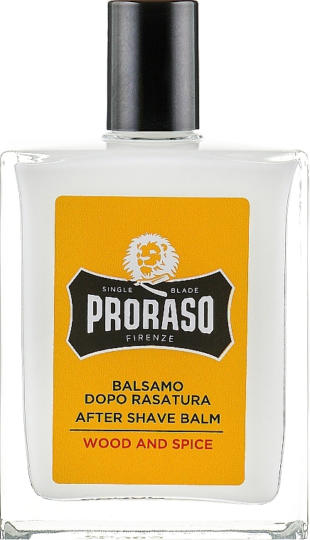After Shave Balm - Proraso Wood And Spice After Shave Balm — photo N2