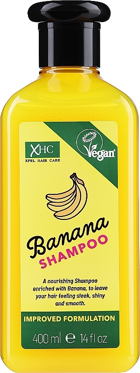 Sulfate-Free Banana Shampoo - Xpel Marketing Ltd Banana Shampoo — photo N1