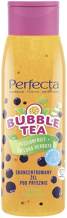 Passion Fruit & Green Tea Shower Gel - Perfecta Tea Sweet Moisturizing — photo N1
