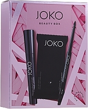 Fragrances, Perfumes, Cosmetics Set - Joko Beauty Box (mascara/9ml + wipes/15pc + eyeliner/5g)