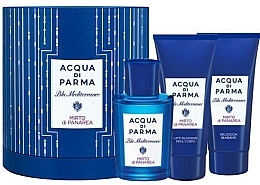 Fragrances, Perfumes, Cosmetics Acqua di Parma Blu Mediterraneo Mirto di Panarea - Set (edt/100ml + sh/gel/75ml + b/lot/75ml) 