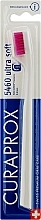 Toothbrush "Ultra Soft", white-pink - Curaprox — photo N1
