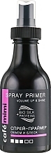 Fragrances, Perfumes, Cosmetics Primer Spray "Volume & GLow" - Cafe Mimi Spray Primer Volume Up & Shine