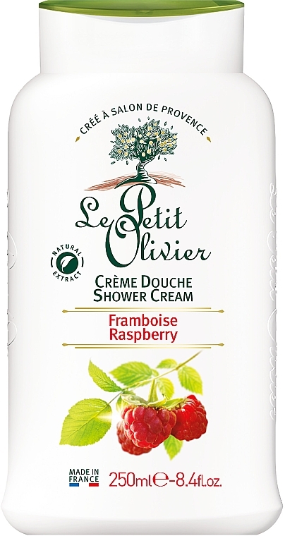 Shower Cream "Raspberry" - Le Petit Olivier Shower Cream Raspbery — photo N1