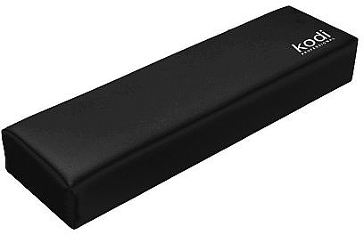 Rectangular Manicure Armrest, black - Kodi Professional Armrest Black — photo N1