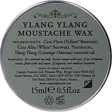 Moustache Wax - Captain Fawcett Ylang Ylang Moustache Wax — photo N2