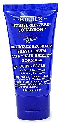 Shaving Cream - Kiehl's Ultimate Brushless Shave Cream White Eagle — photo N1