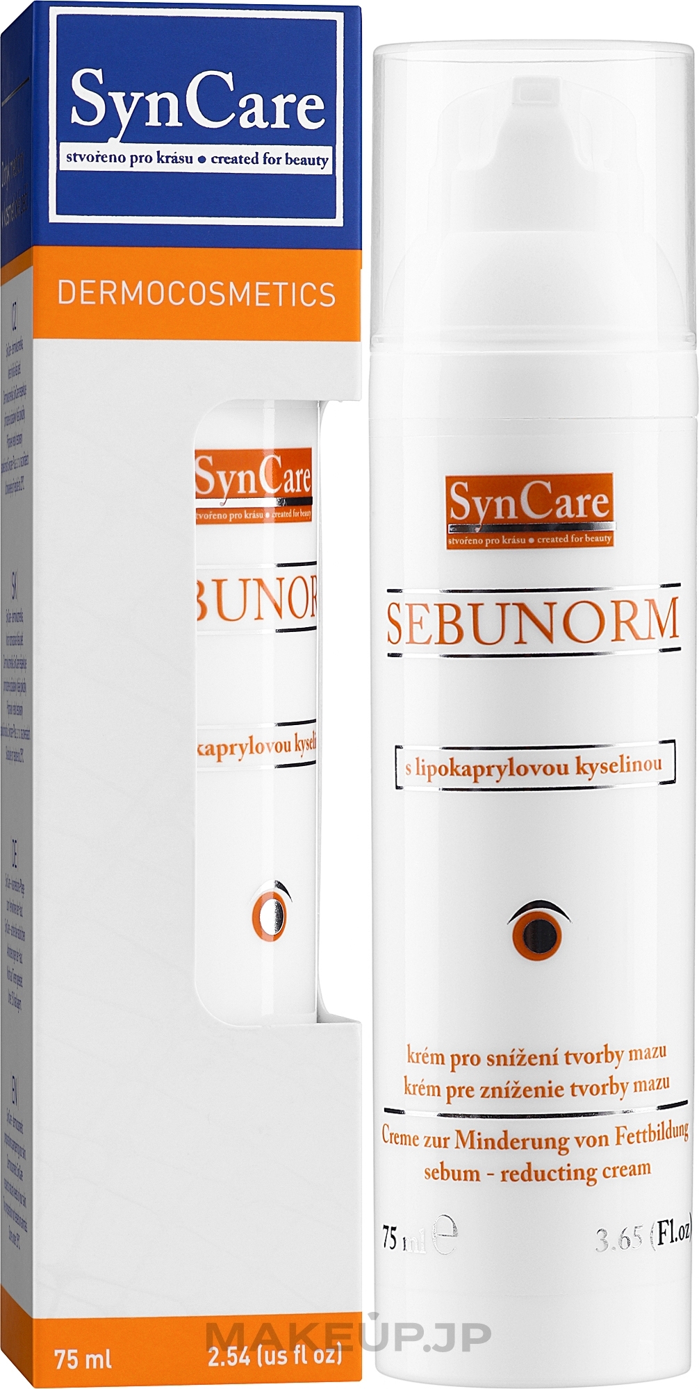 Sebum Regulating Face Cream - SynCare Sebunorm Reducting Cream — photo 75 ml