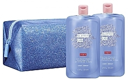 Fragrances, Perfumes, Cosmetics Set - Pupa Glitter Lab Frizzy Shiny Remedy (bag + milk/200 ml + cream/200ml)