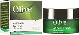 Fragrances, Perfumes, Cosmetics Anti-Wrinkle Eye Cream - Frulatte Olive Anti-Wrinkle Eye Cream