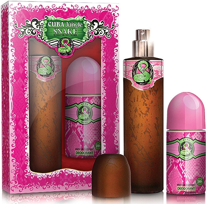 Cuba Jungle Snake - Set (edp 100ml + deo 50ml) — photo N1