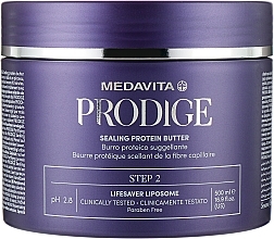 Fragrances, Perfumes, Cosmetics Protein Hair Oil - Medavita Prodige Sealing Protein Butter Step 2