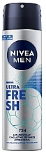 Men Antiperspirant Spray - Nivea Men Ultra Fresh Limited Football Edition — photo N1