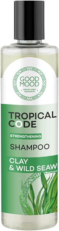 Algae & Clay Shampoo - Good Mood Tropical Code Strengthening Shampoo Clay & Wild Seaw — photo N1