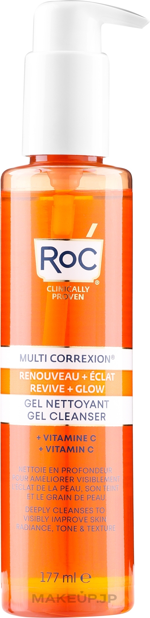 Face Cleansing Gel - RoC Multi Correxion Revive + Glow Gel Cleanser — photo 177 ml