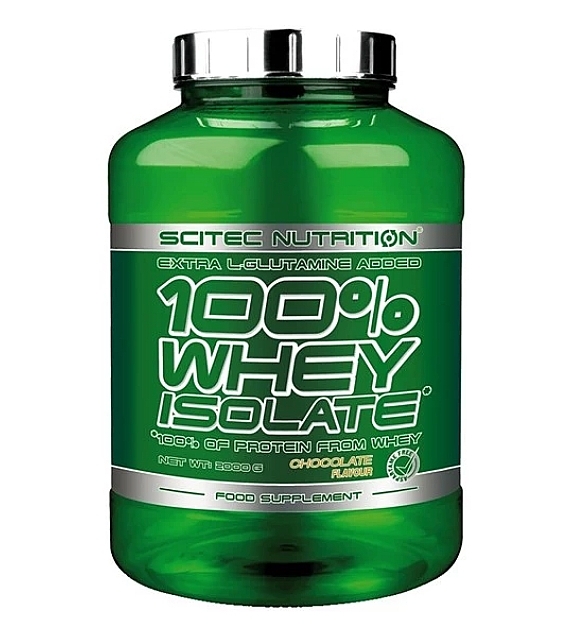 Protein - Scitec Nutrition 100% Whey Isolate Raspberry — photo N1