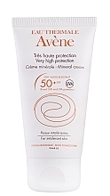 Mineral Sunscreen Cream - Avene Solaires Mineral Cream SPF 50+ — photo N3