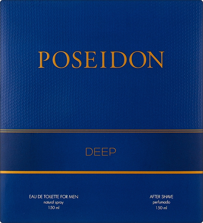 Instituto Espanol Poseidon Deep - Set (ash/balm/150ml + edt/150ml)	 — photo N1