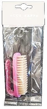 Plastic Nail Brush, pink - Acca Kappa Plastic Handle Nail Brush — photo N1