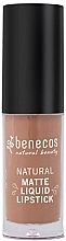 Fragrances, Perfumes, Cosmetics Liquid Matte Lipstick - Benecos Natural Matte Liquid Lipstick
