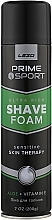 Shaving Foam for Sensitive Skin - Lezo Prime Sport Shave Foam — photo N1