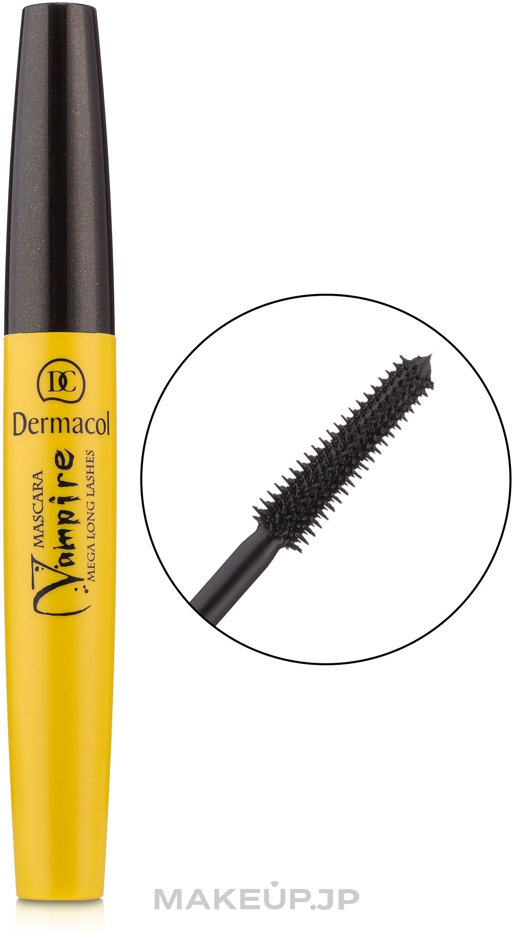 Lengthening Lash Mascara - Dermacol Vampire Mega Long Lashes Mascara — photo 01 - Black