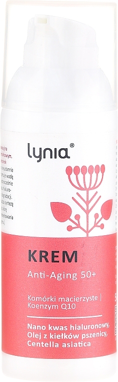 Face Cream "Anti-Aging" - Lynia Anti-Aging 50+ Cream — photo N1