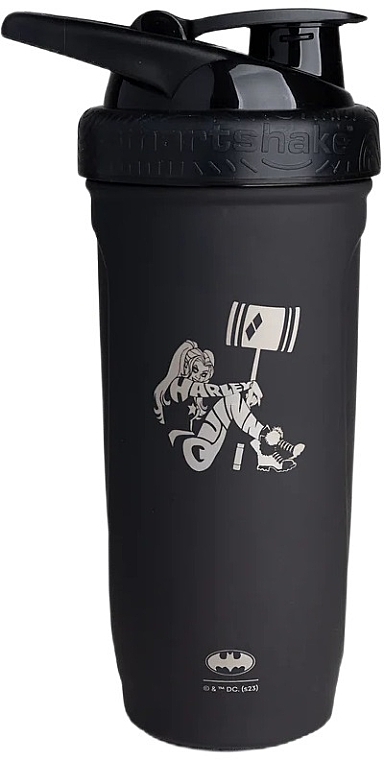 Shaker, 900 ml - SmartShake Reforce Stainless Steel DC Comics Harley Quinn — photo N1