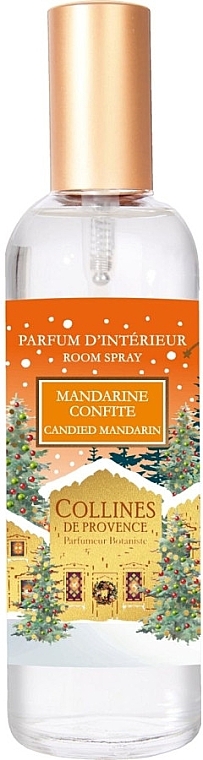 Candied Mandarin Home Fragrance - Collines de Provence Candied Mandarin Room Spray — photo N1