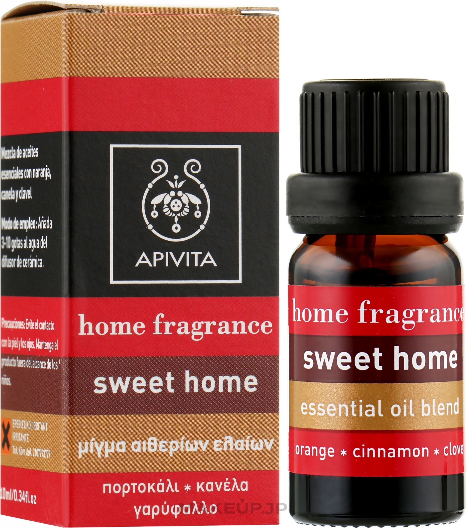 Essential Oil Blend "Sweet Home" - Apivita Aromatherapy Home Fragrance — photo 10 ml