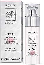 Set - Floslek Skin Care Expert Vital (cream/10.5g + serum/30ml) — photo N2