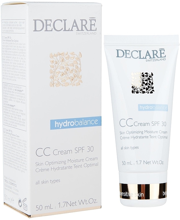 CC Face Cream with SPF 30 - Declare Skin Optimizing Moisture Cream — photo N2