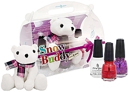 Fragrances, Perfumes, Cosmetics Nail Polish Set - China Glaze Snow Buddy Gift Set (nail/3x14ml + toy)