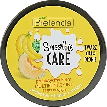 Fragrances, Perfumes, Cosmetics Body Energizing Cream "Banana and Melon" - Bielenda Smoothie Care 