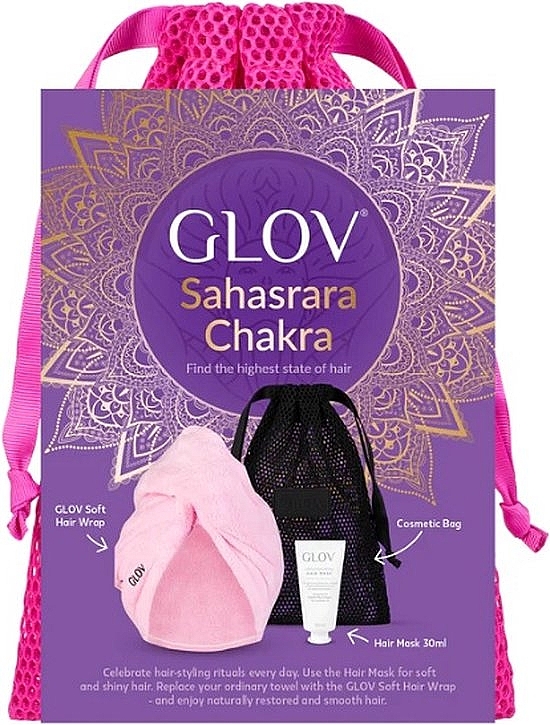 Skincare Set - Glov Sahasrara Chakra Set (h/mask/30 ml + ac) — photo N1