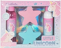 Set, 4 products - Martinelia Little Unicorn Bath & Shower Set — photo N1