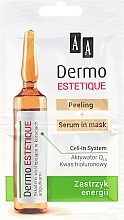 Fragrances, Perfumes, Cosmetics Set - AA Dermo Estetique Energy (peeling/5ml + ser/5ml)