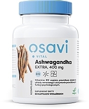 Fragrances, Perfumes, Cosmetics Ashwagandha Dietary Supplement, 400 mg - Osavi Ashwagandha Extra