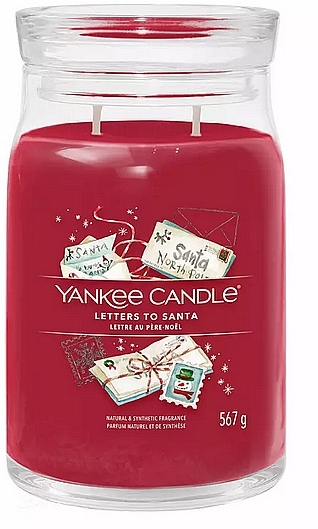 Scented Candle - Yankee Candle Letters to Santa Scented Candle — photo N1