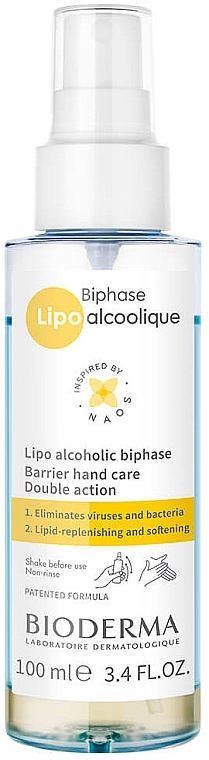 Two-Phase aAcohol Care - Bioderma Biphase Lipo Alcoholic — photo N1