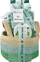 Fragrances, Perfumes, Cosmetics Set - IDC Institute Aloe Vera Set (sh/gel/150ml + b/lot/50ml + bath/salt/250g + b/foam/150ml)